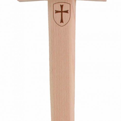 Epée bois des templier avec estampe - Vah